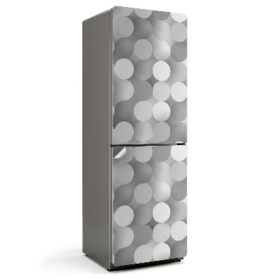 Hűtőszekrényre matrica Absztrakt kör minta