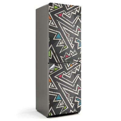 Dekor matrica hűtőre Dinamikus geometriai minták