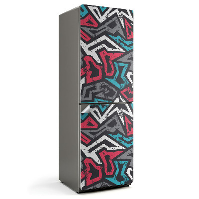 Hűtő dekor matrica Dinamikus geometriai minták