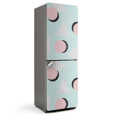 Hűtő dekor matrica Absztrakt geometriai alakzatok