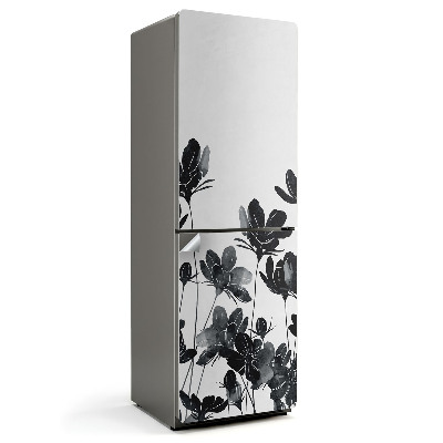 Hűtő matrica A virágmotívum árnyéka