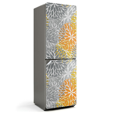 Dekor matrica hűtőre Geometrikus növényi minták