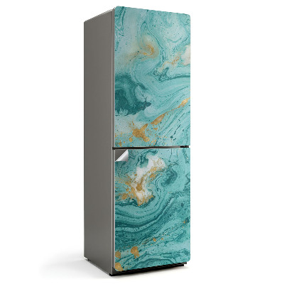 Hűtőszekrényre matrica Absztrakt folyadékminta