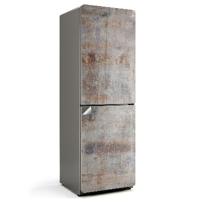 Hűtő dekor matrica Nyers beton textúra