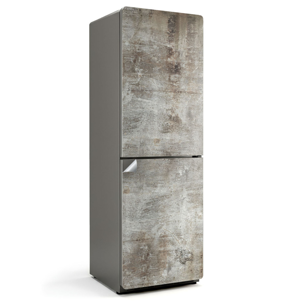 Dekor matrica hűtőre Nyers beton textúra