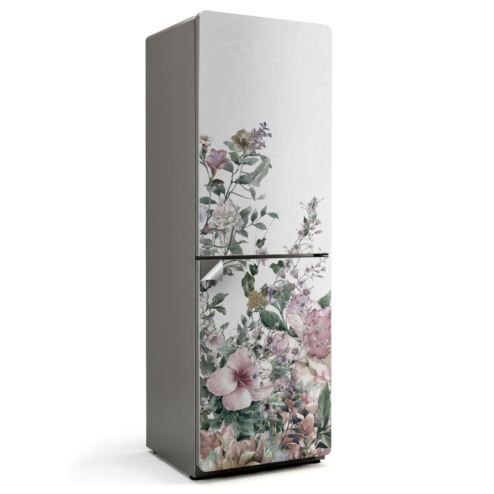 Hűtő dekor matrica Virágminta a természetben