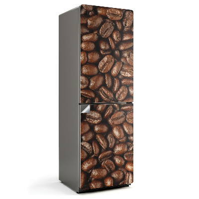 Hűtőszekrényre matrica Kávébab közeli képe