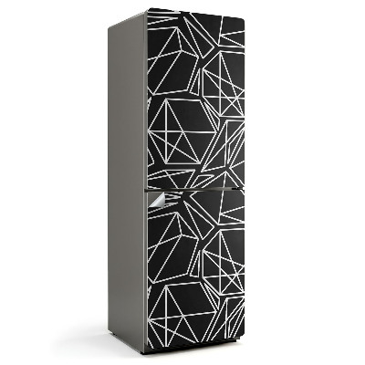 Hűtőszekrényre matrica Absztrakt geometrikus minta