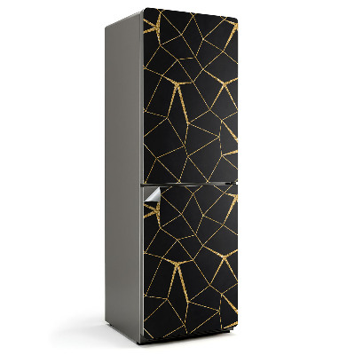 Hűtő matrica Geometriai vonalminta