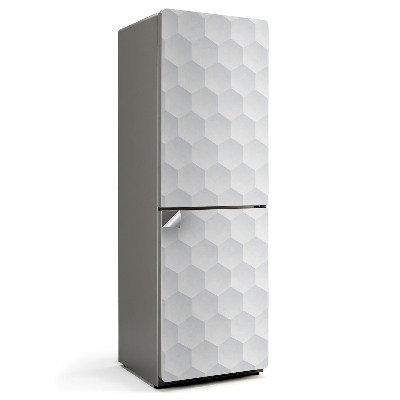 Hűtőszekrényre matrica 3D hatszögletű minta