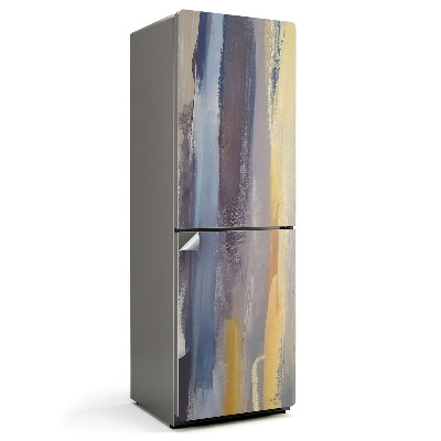 Dekor matrica hűtőre Absztrakt festékcsíkok