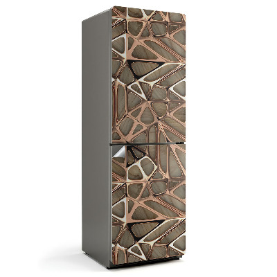 Hűtőszekrényre matrica Absztrakt áttört minta