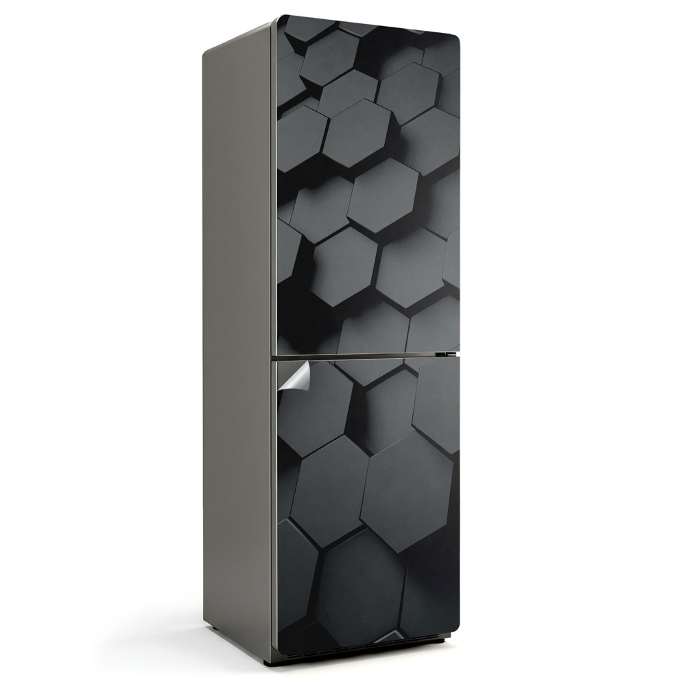 Hűtőszekrényre matrica Hatszögletű csempe minta