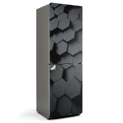 Hűtőszekrényre matrica Hatszögletű csempe minta