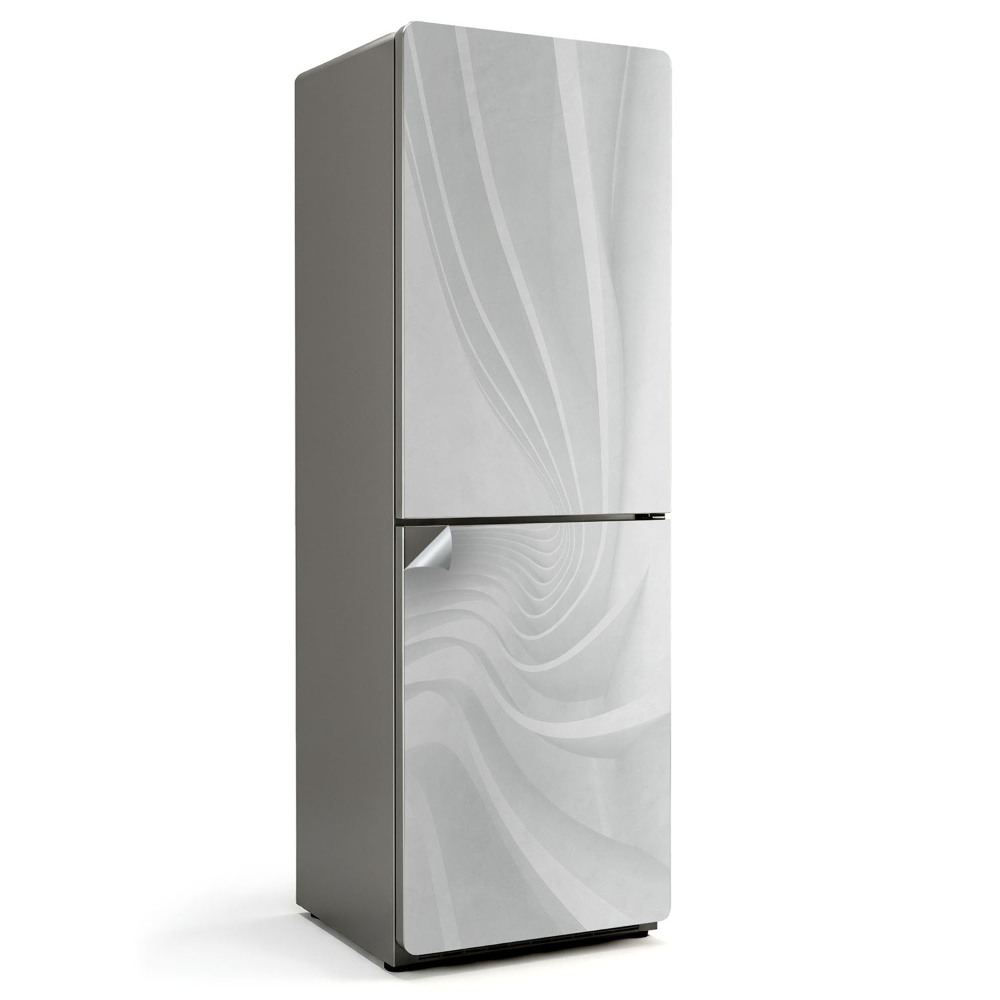 Hűtőszekrényre matrica Futurisztikus szövethullámok