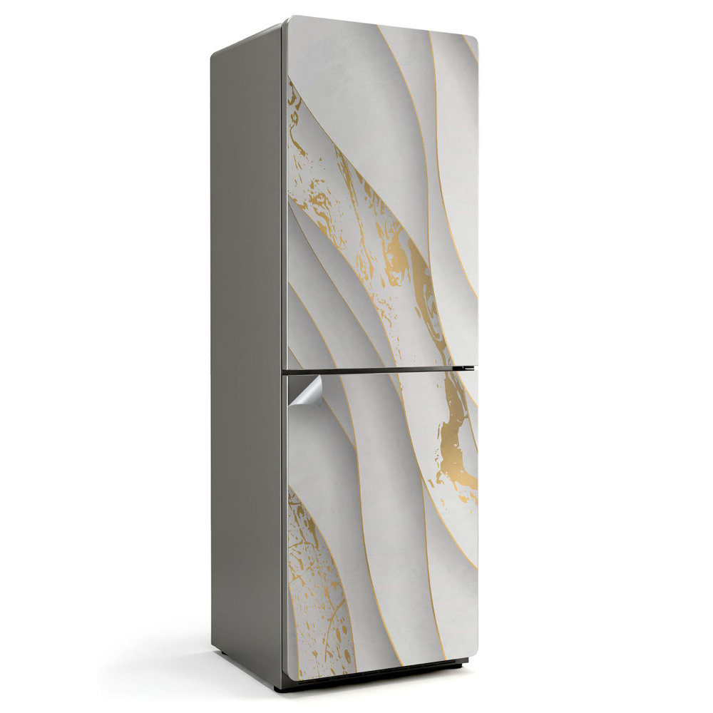 Hűtő dekor matrica Hullámok és textúrák mozgásban