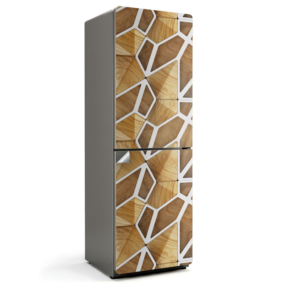 Dekor matrica hűtőre Geometrikus fa minta