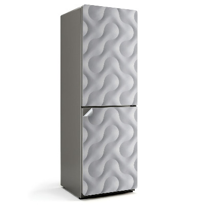 Hűtő matrica Hullámok finom mintázatban