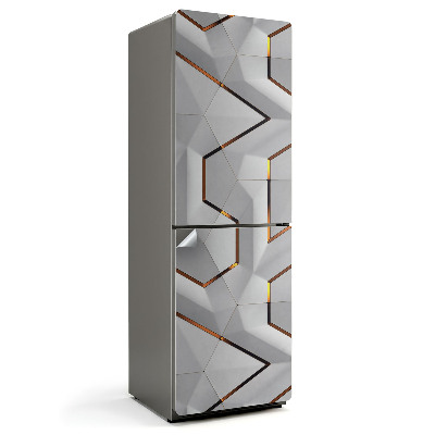 Dekor matrica hűtőre Absztrakt 3D minta