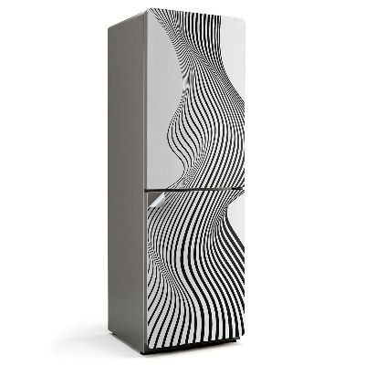 Dekor matrica hűtőre Dinamikus hullámok több vonalból