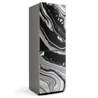 Hűtő matrica Absztrakt hullámok mozgásban