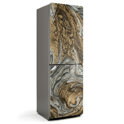 Dekor matrica hűtőre Absztrakt folyékony hullámok