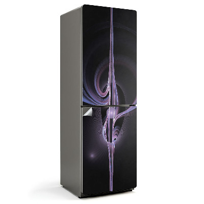 Hűtő matrica Absztrakt hullámminta