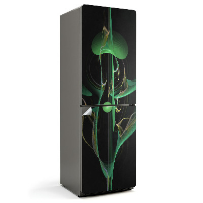 Hűtőszekrényre matrica Absztrakt hullámminta