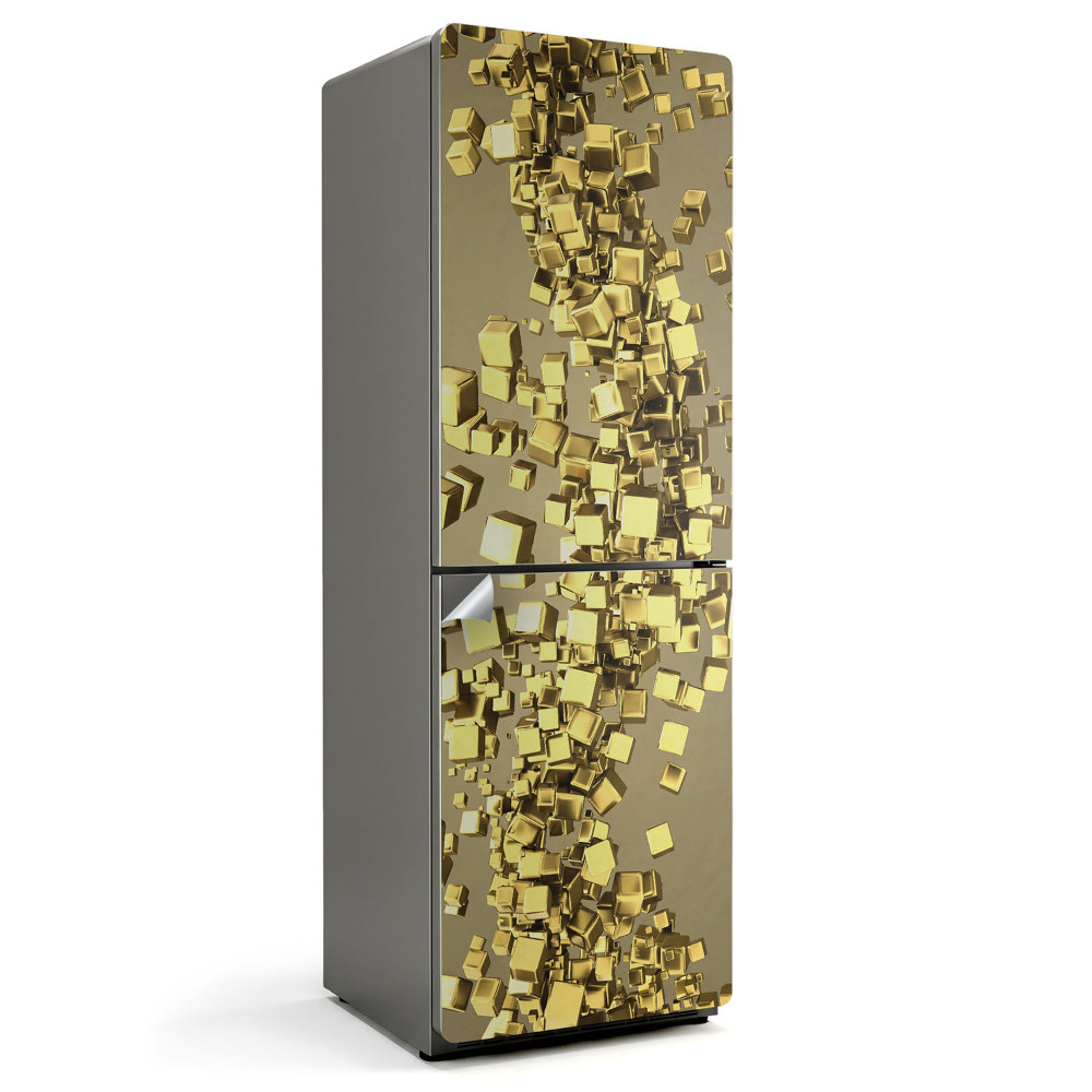 Dekor matrica hűtőre Dinamikus 3D blokkok