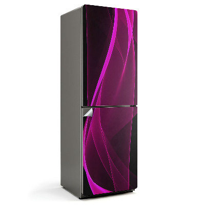 Hűtő dekor matrica Dinamikus vonalak hullámai