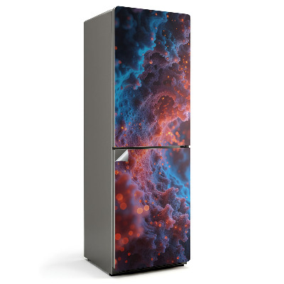 Hűtő dekor matrica Absztrakt energiahullám