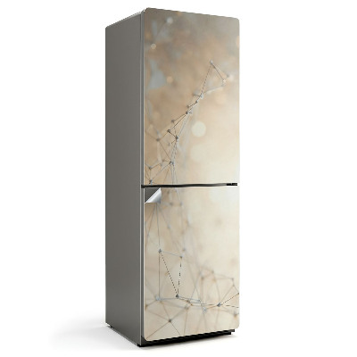 Dekor matrica hűtőre Absztrakt vonalak hálózata