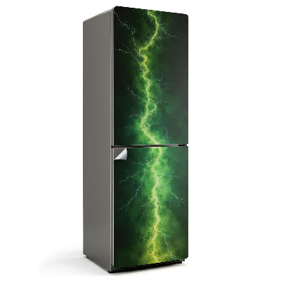 Dekor matrica hűtőre Függőleges villámlás a felhőkben