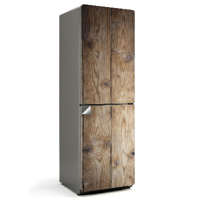 Hűtőszekrényre matrica Természetes fa minta