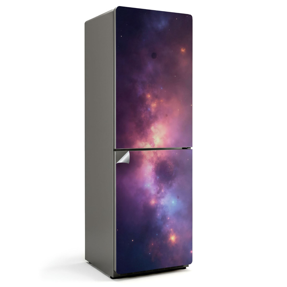 Hűtő dekor matrica Kozmikus galaktikus táj