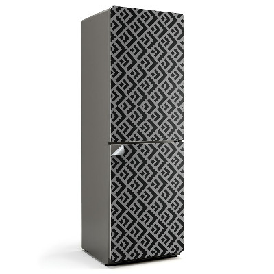 Hűtőszekrényre matrica Geometrikus rombusz minta