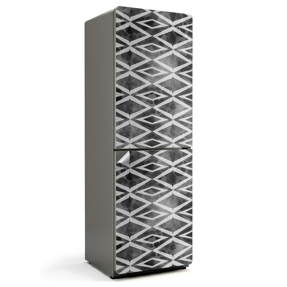 Hűtő dekor matrica Geometrikus gyémántminta