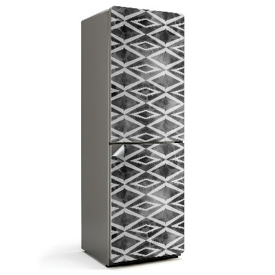 Hűtő dekor matrica Geometrikus gyémántminta