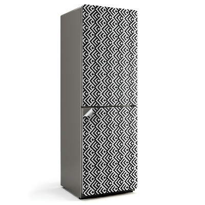 Hűtő matrica Cikcakk geometria