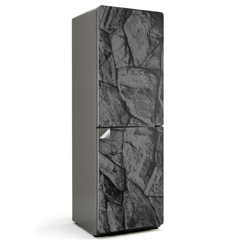Hűtő dekor matrica Kőfal textúra