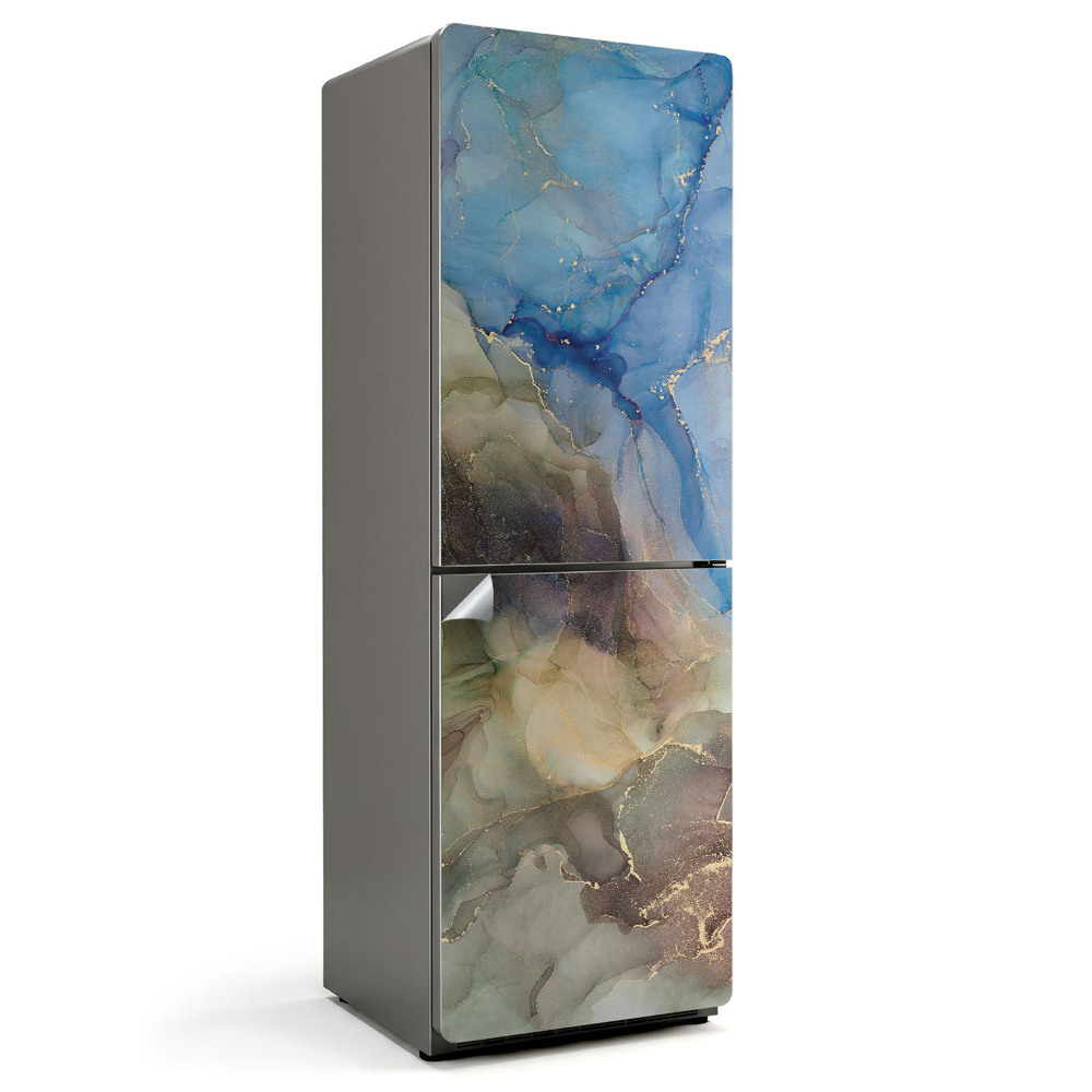 Hűtőszekrényre matrica Absztrakt akvarell minta