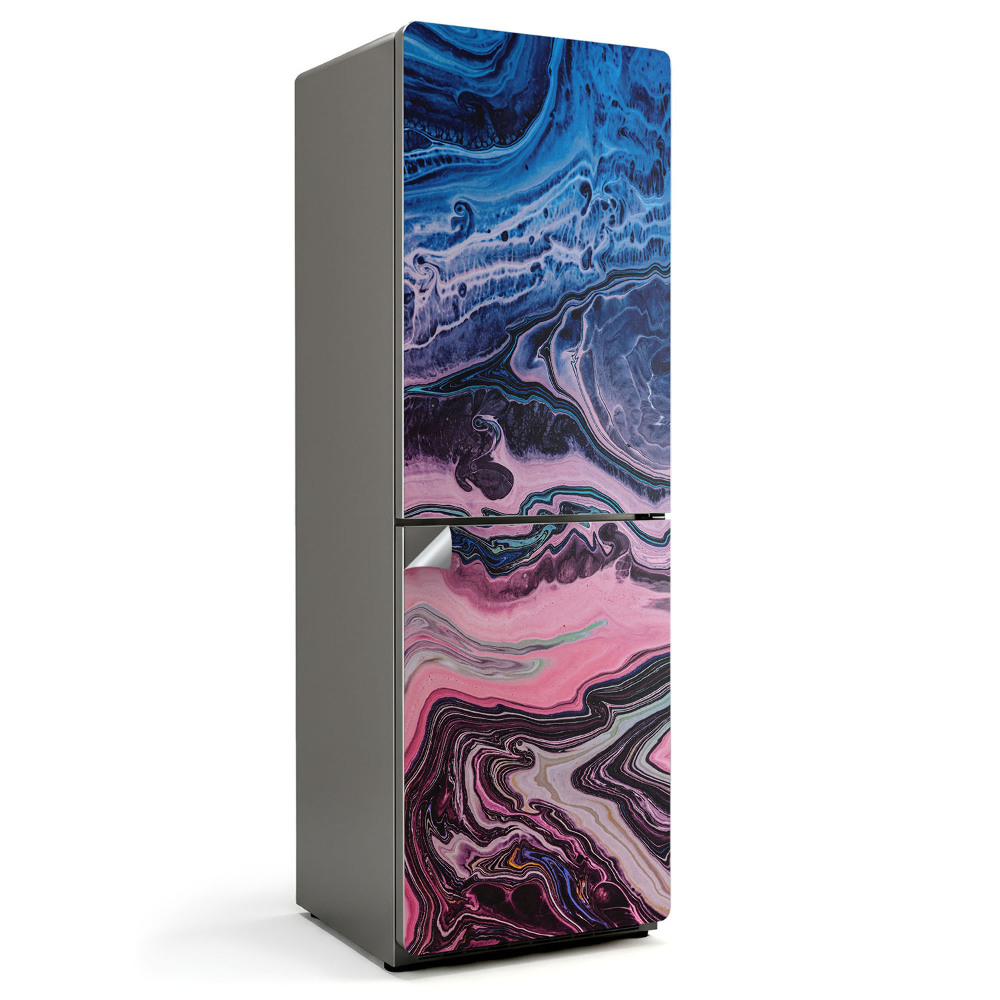 Dekor matrica hűtőre Absztrakt hullámok mozgásban