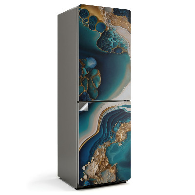 Dekor matrica hűtőre Absztrakt hullámok és struktúrák