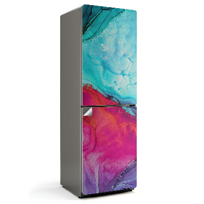 Hűtő dekor matrica Absztrakt folyadékminta