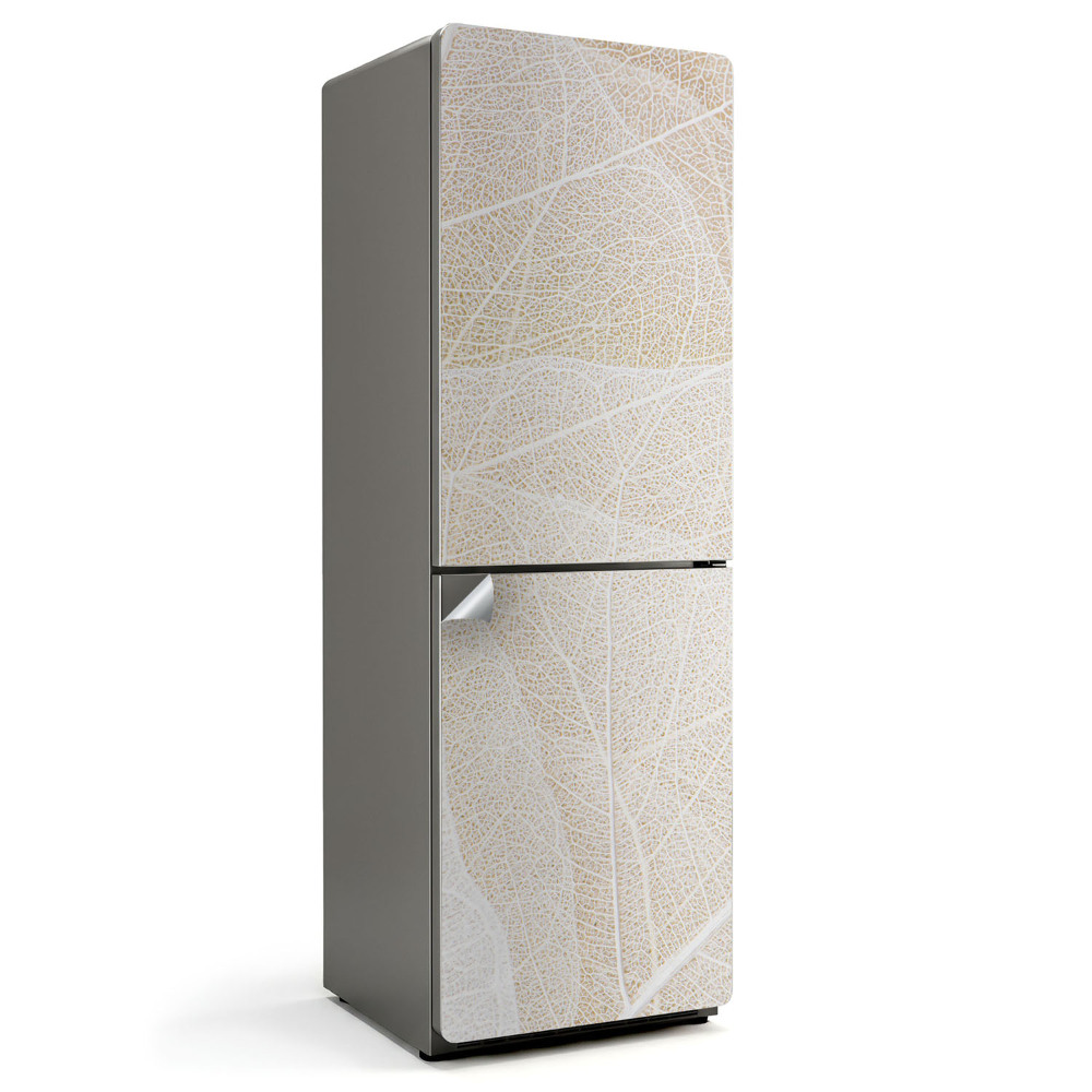 Dekor matrica hűtőre Levélerek közeli képe