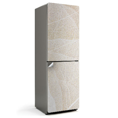 Dekor matrica hűtőre Levélerek közeli képe