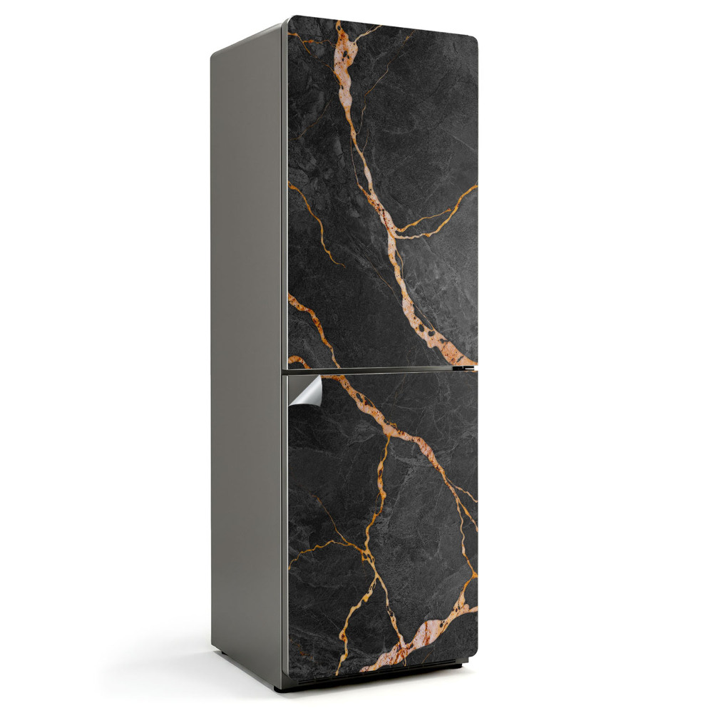 Hűtő matrica Márványminta erekkel