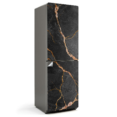 Hűtő matrica Márványminta erekkel