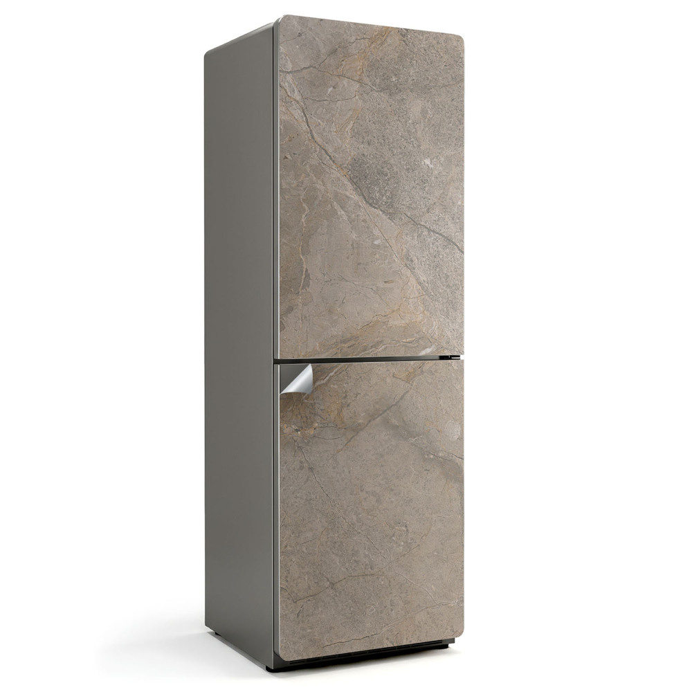 Hűtőszekrényre matrica Természetes kő minta