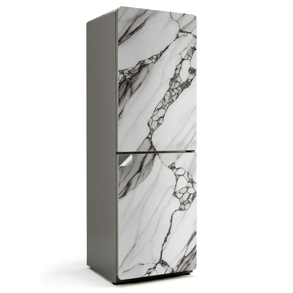 Hűtőszekrényre matrica Erezett márványminta